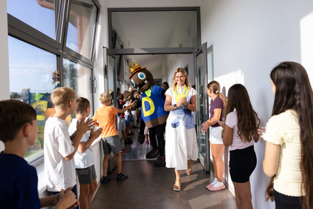 Prvi šolski dan v šolskem letu 2026/27; Foto: Jure Gubanc