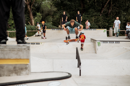 Prenovljen skate park. Foto: Domen Dajčman